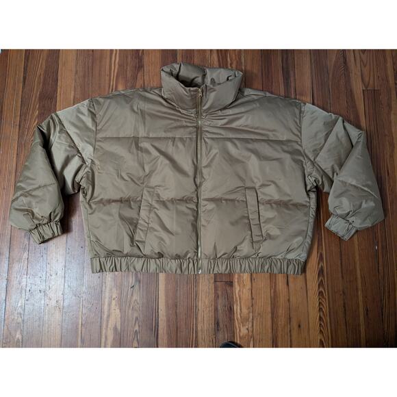 Abercrombie and Fitch The Ultra Collection Brown Youth 2XL Down Jacket NWT - Picture 1 of 8